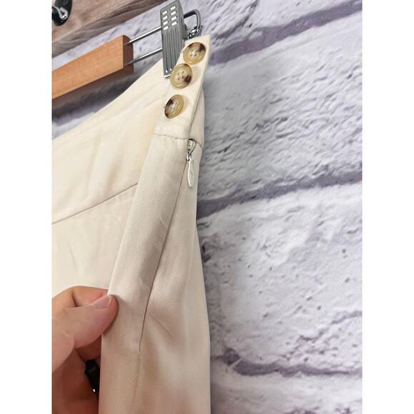 Ralph Lauren Womens 6P Old Money Equestrian Vacation Wide Leg Pants 100% Silk - Picture 5 of 11